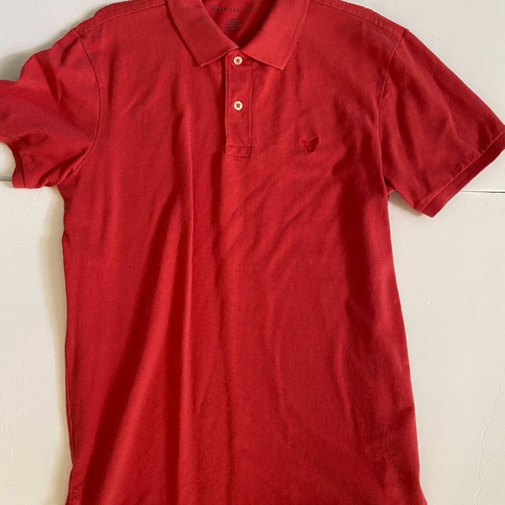 American Eagle Short Sleeve Polo Shirt